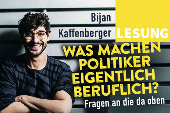 Buchcover Bijan Kaffenberger. Lesunf im SRH Berufsbildungswerk Neckargemünd.