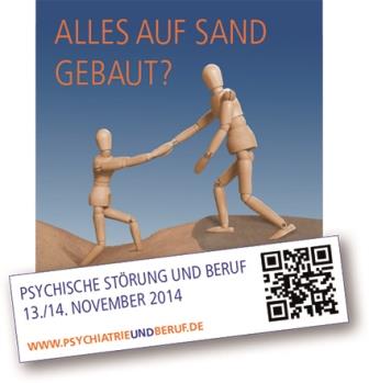 Logo der Psychiatrie-Fachtagung 2014 im SRH Berufsbildungswerk Neckargemünd